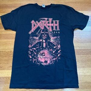 Darth vadar star wars tee - black and red